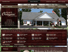 Tablet Screenshot of keithovington.ca